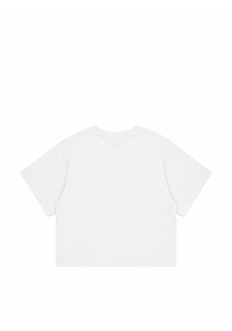 T-shirt con strass MM6 KIDS MAISON MARGIELA | M61134 MM04IM6102